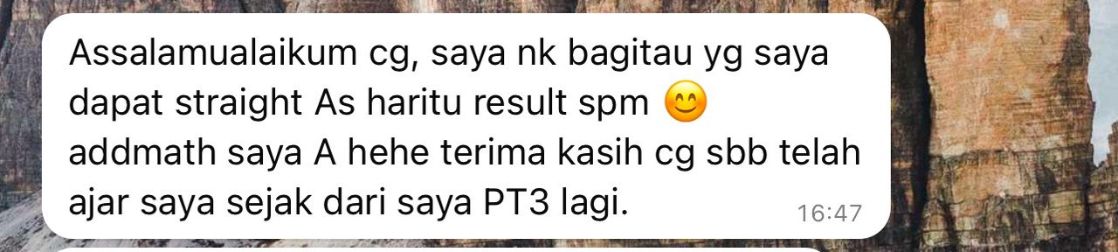 testimonial
