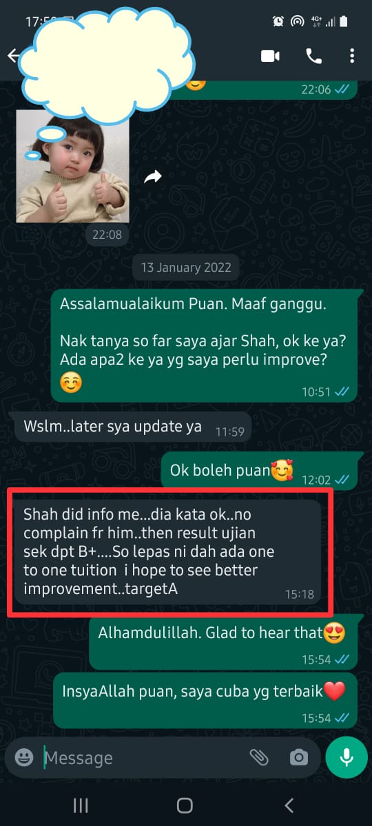 testimonial