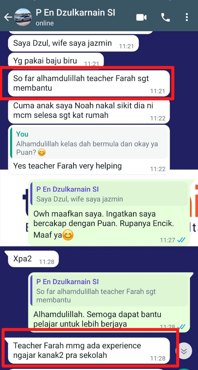 testimonial