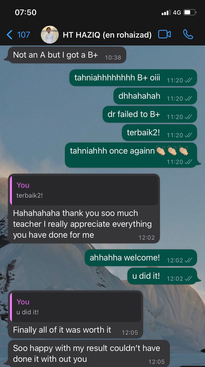 testimonial
