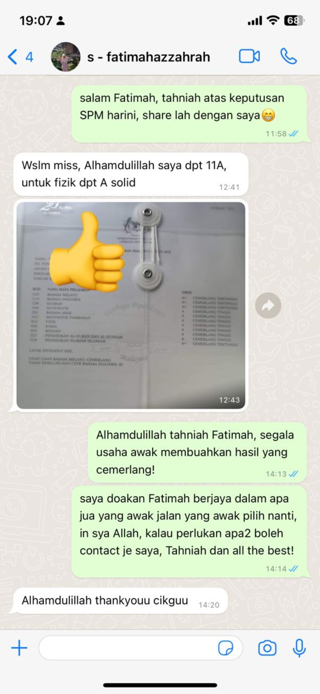testimonial