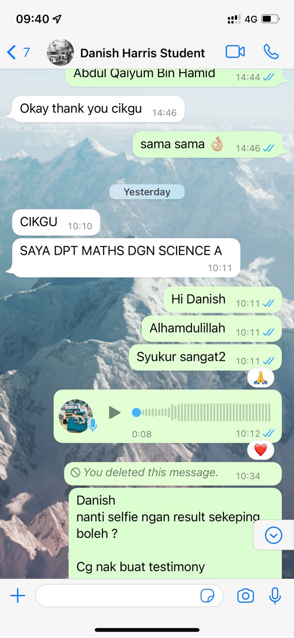 testimonial