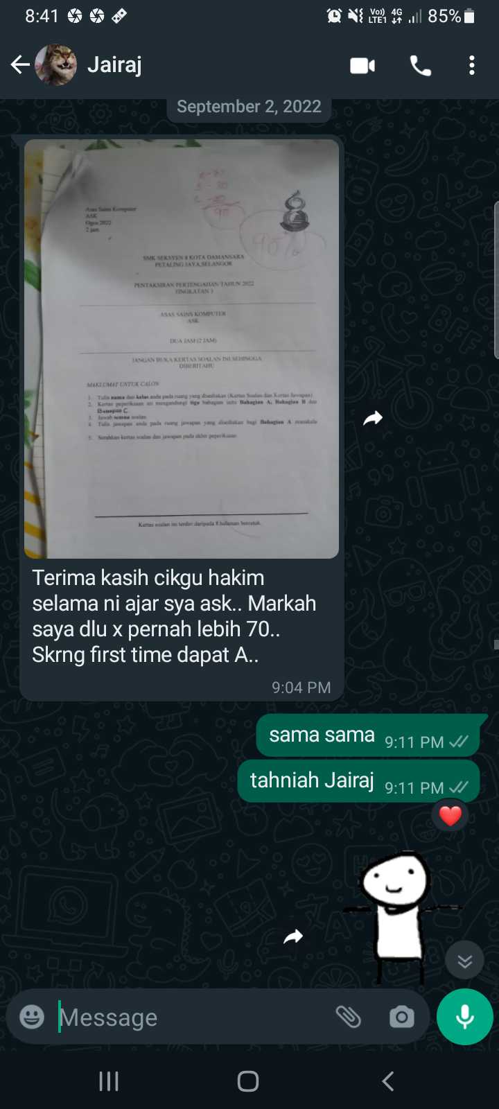 testimonial