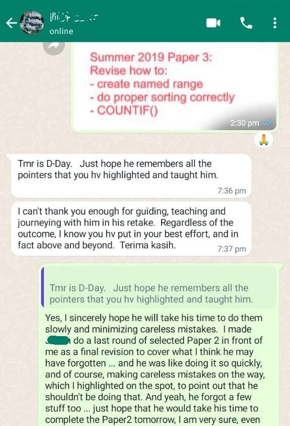 testimonial