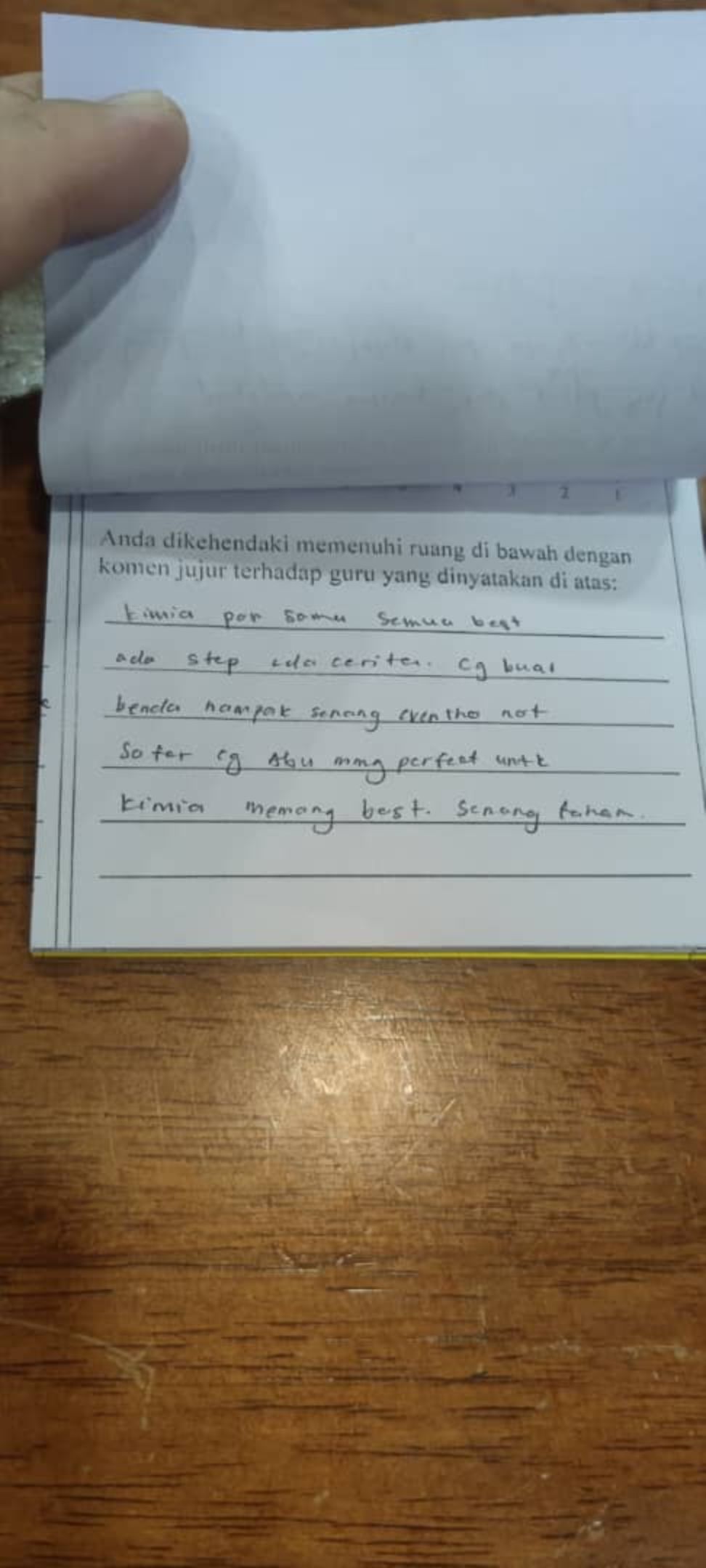 testimonial