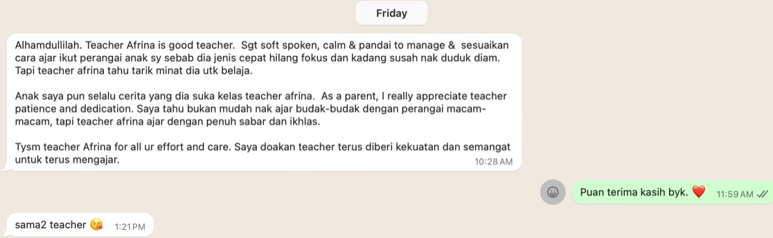 testimonial