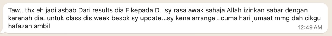 testimonial