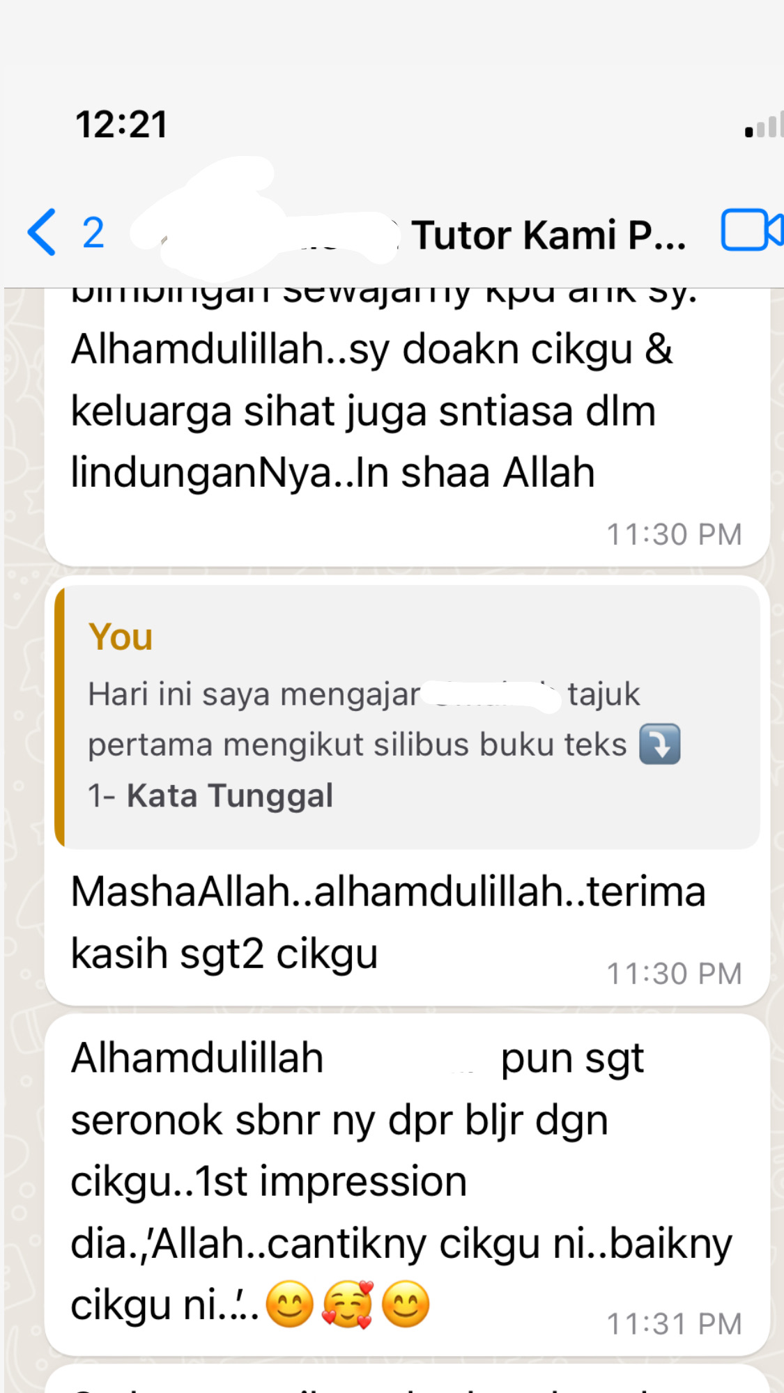 testimonial