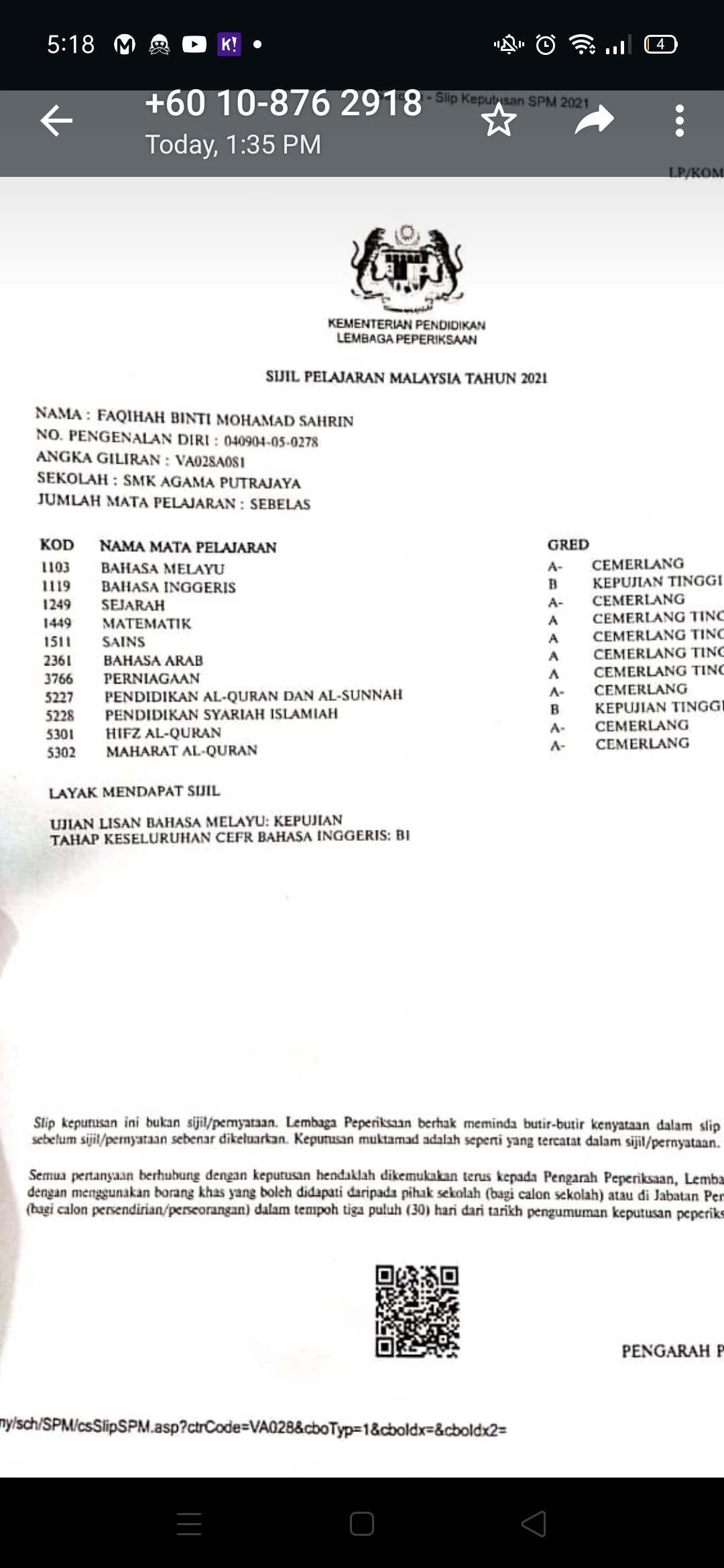 testimonial