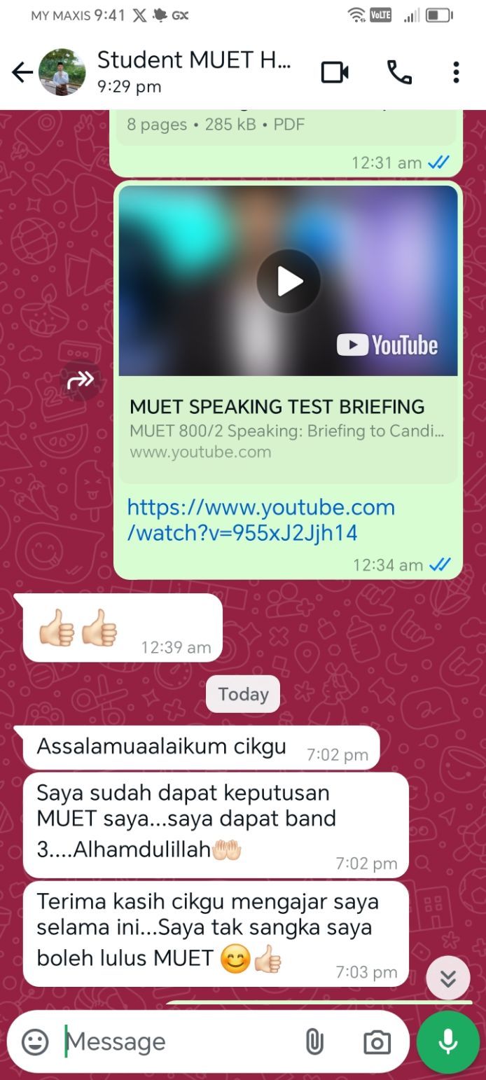 testimonial