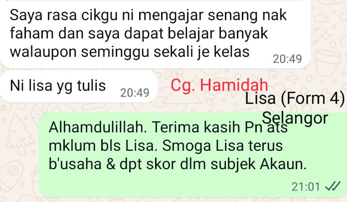 testimonial