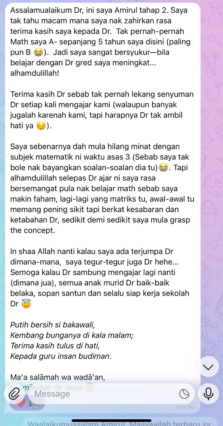 testimonial