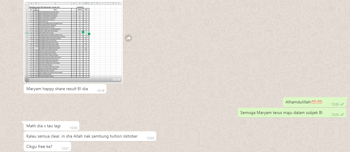testimonial