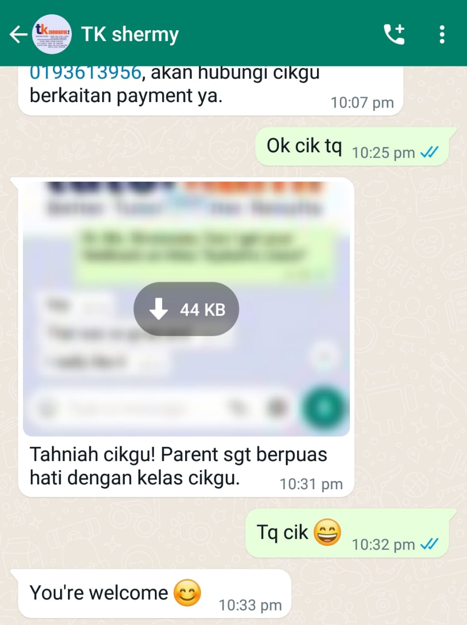 testimonial