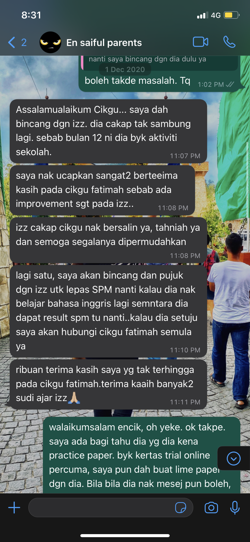 testimonial
