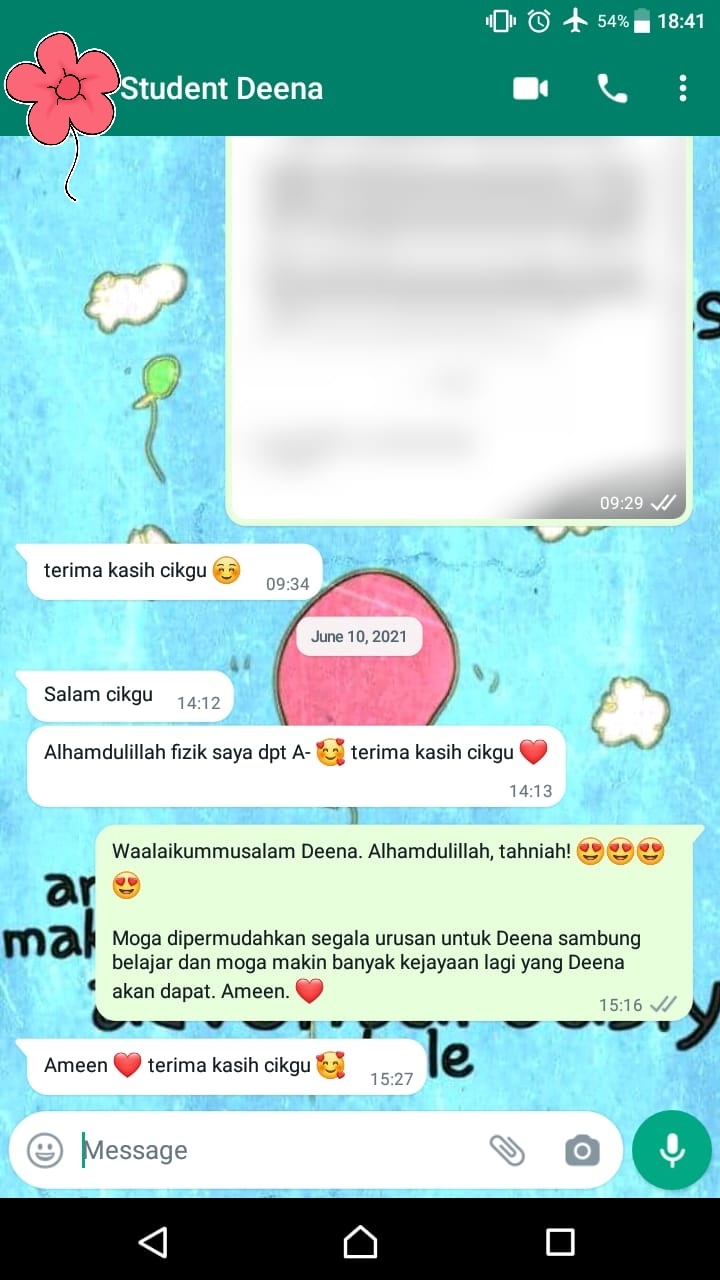 testimonial