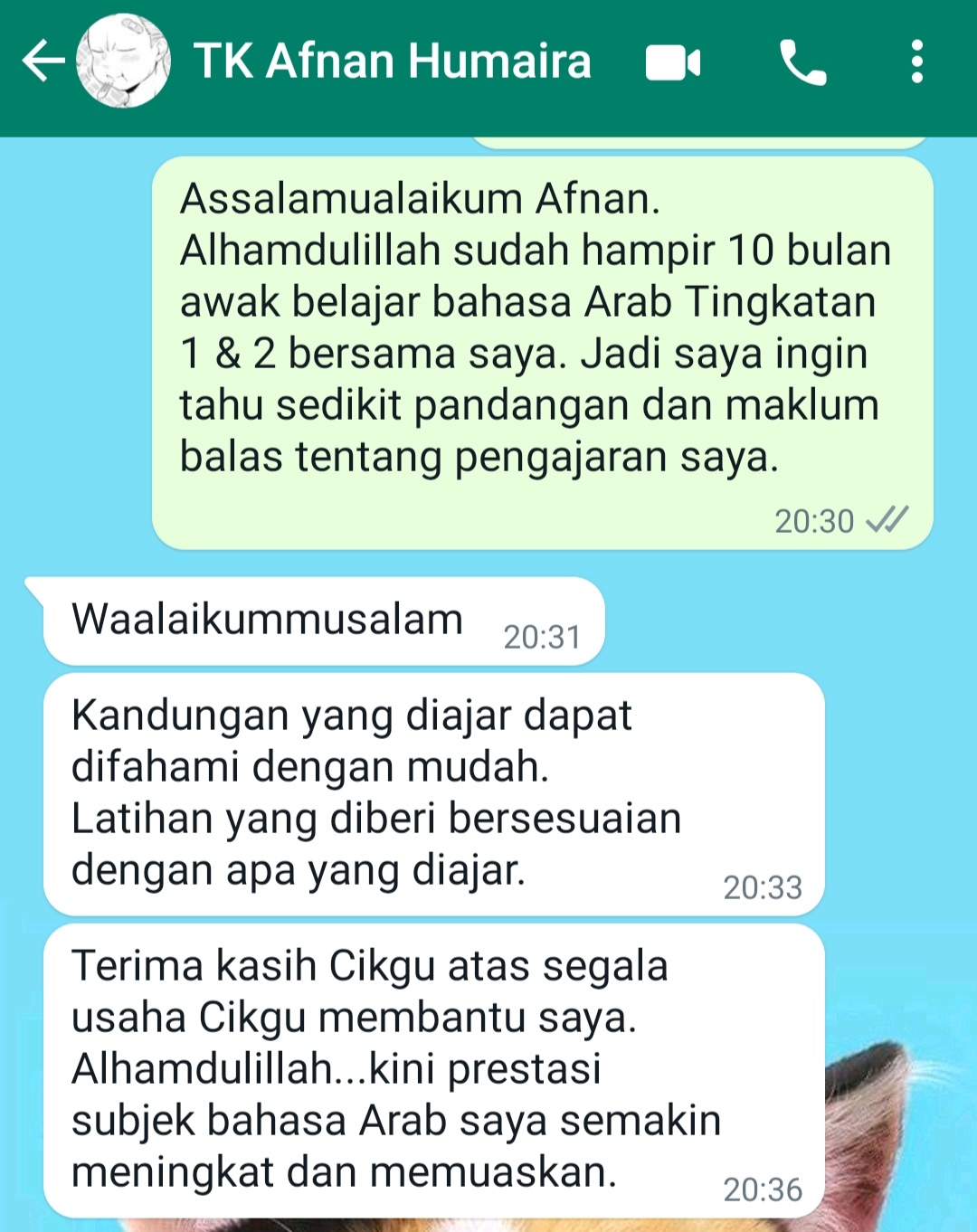 testimonial