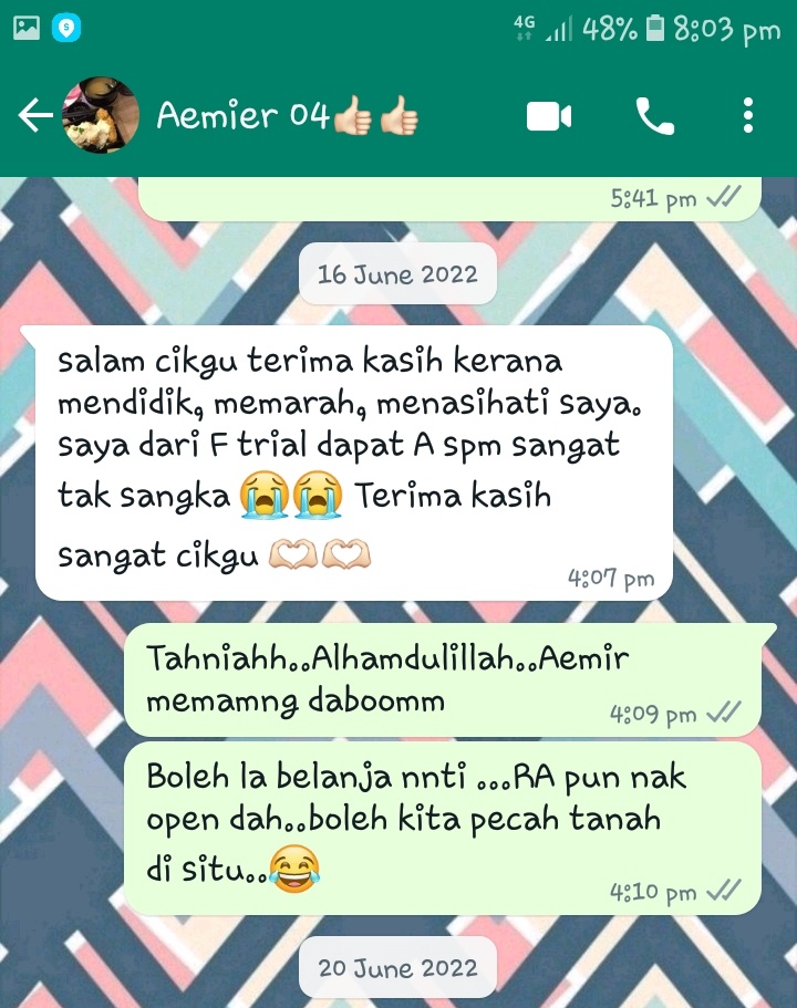 testimonial