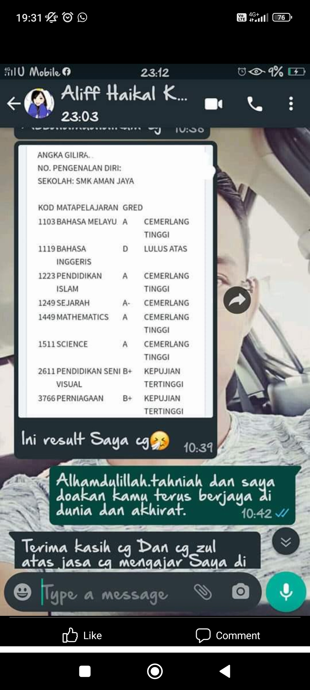 testimonial