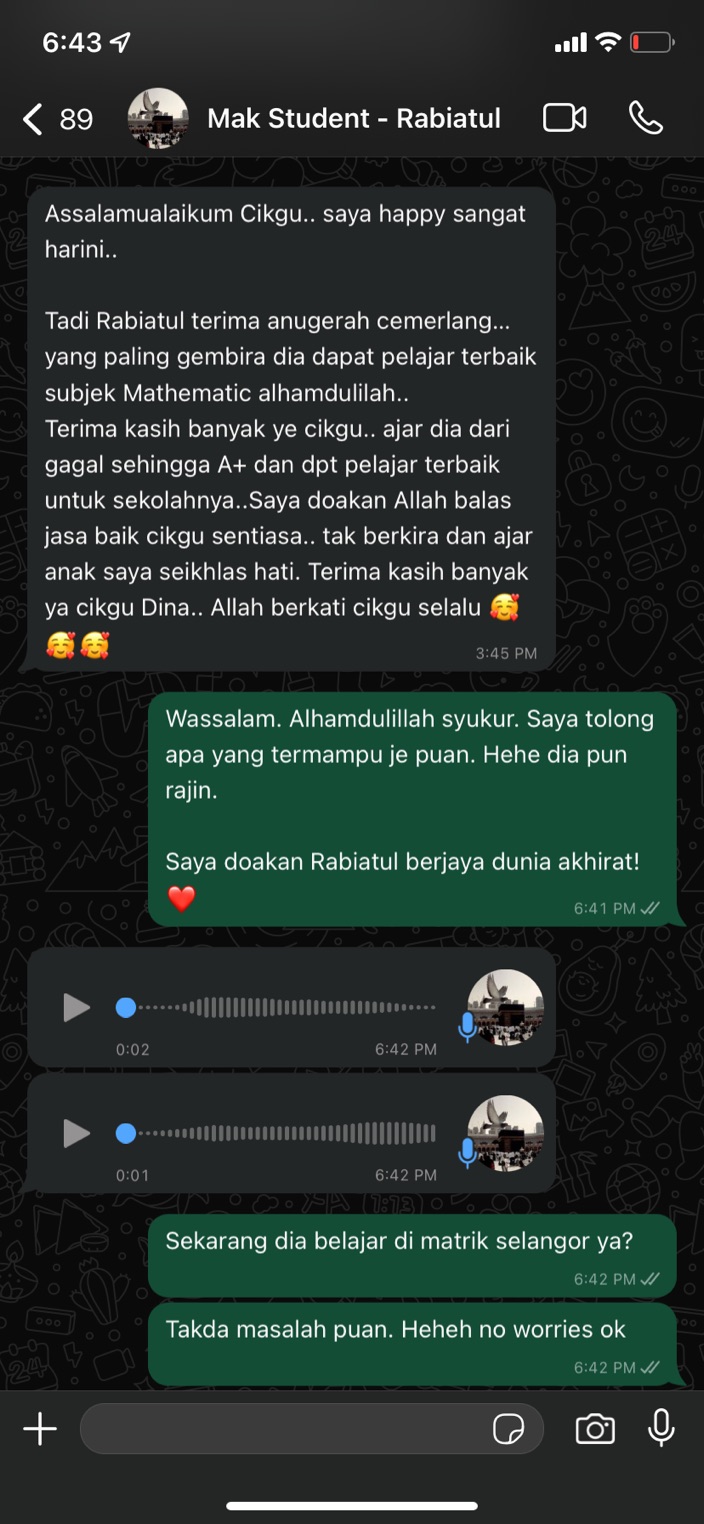 testimonial